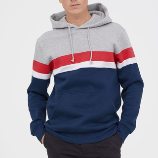 Color Matching Sports Athletic Hoodies Men