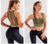 Ladies Beauty Back Non Seam New Colors Mesh Top Gym Sports Push Up Bra
