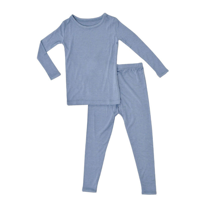 2022 Children's Underwear Set Bamboo Fiber Autumn Clothes And Trousers Set Underwear Bottoming Pajamas Children's Home Clothes