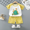 Summer 100% Cotton Kids Boys Clothes T-shirts Shorts 2pcs Baby Boys Suit Kid Clothes Set Boys Clothes Baby Clothing