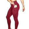 Hot Selling Seamless Yoga Running Workout Pants Side Pocket Workout Yoga Pants for Women