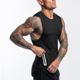 Summer Workout Gym Fitness Tank Top For Men Cotton Bodybuilding Quick Dry Sleeveless Shirt Workout Clothing Mens Sportswear Vest