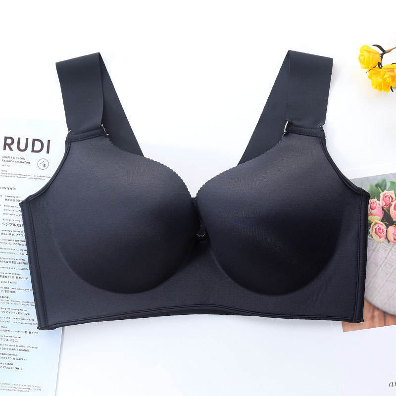 Seamless Large Size Traceless Oversized Bra Ultra-thin Smooth No Underwire Full Cup Anti-sag Bra