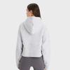 2022 New Arrival Winter Workout Gym Fitness Sports Jacket With Hat Outdoor Causal Women Running Yoga Sports Jacket