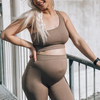 2022 New Design Custom Maternity Clothes Pregnant Women Pants Leggings Soft Tights