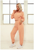 Women Solid Color Autumn Winter Jogger Pant Leisure Loose Side Pocket Comfortable Training Workout Outdoor Sweat Pants