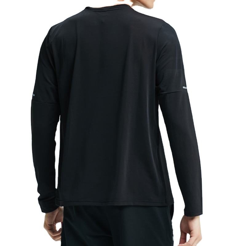 Man Shirt Fitness Athletic Long Sleeve Sport T Shirt Jogger Workout Gym T Shirt For Men