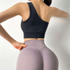 Women's Super Comfort Single Shoulder Padded Firm Control Fitness Bra