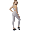 New Backless Sexy Three Piece Yoga Suit Customized Nylon Gymnastic Run Women Fitness Sets