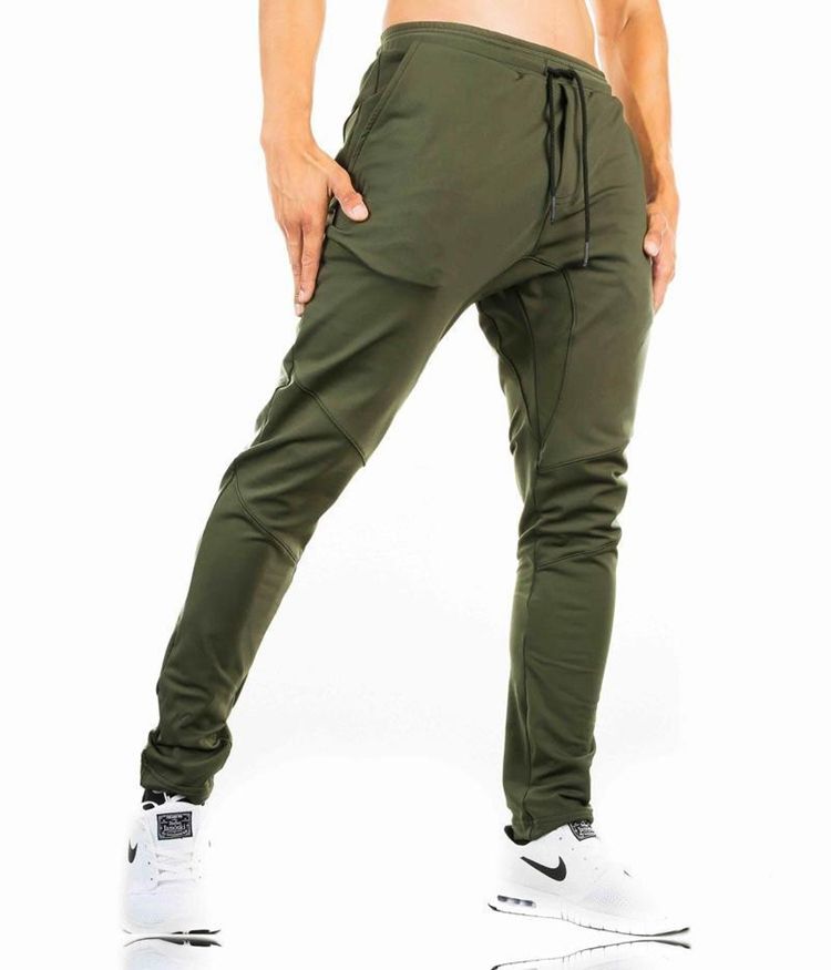 Newest Outdoor Sweat Quick Dry Mens Gym Wear Sports Training Pants