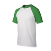 180gsm 100% Cotton Raglan Short Sleeve Men's Blank T-Shirt Custom Logo Print Men's T Shirts