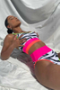 Swimwear 2022 New Women's Split Bikini Swimsuit Striped Color Stitching Bikini
