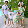 Printed Holiday Fashion Dress Women Casual Clothes Men Casual beach wear For Family