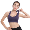 Custom Hollow Beauty Back Wireless Fit Running Workout Yoga Bra Seamless Sports Bra Crop Top For Womens