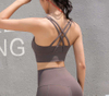 Hot sale fitness bra Cross-strap running bra for a great workout