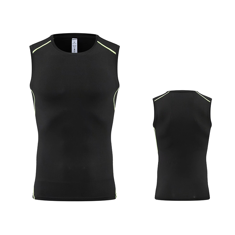 Wholesale Running O-neck Muscle Slim Fit Sportswear Jogging Sportswear Jogging plain Sleeveless T Shirts for Men