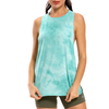 New Tie-Dyed Women's Sports Vest Loose Gym Women's Tank Top Beautiful Back Yoga Suit